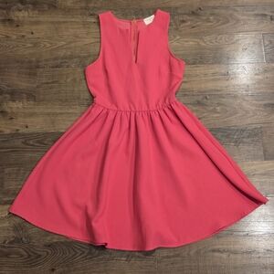 Everly Vibrant Pink Sleeveless Top